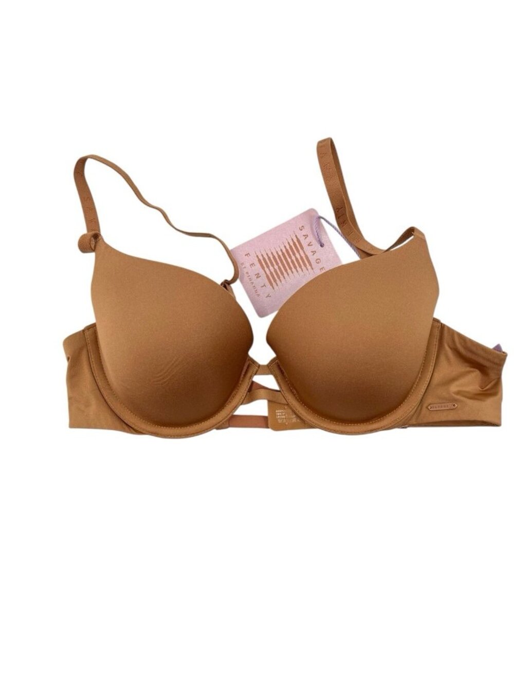 SAVAGE FENTY by RIHANNA Women's Brown Underwire T-Shirt Bra 34B